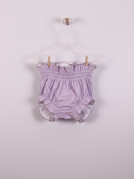 Vichy plaid shorts