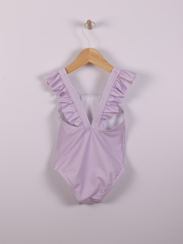 Vichy swimming suit