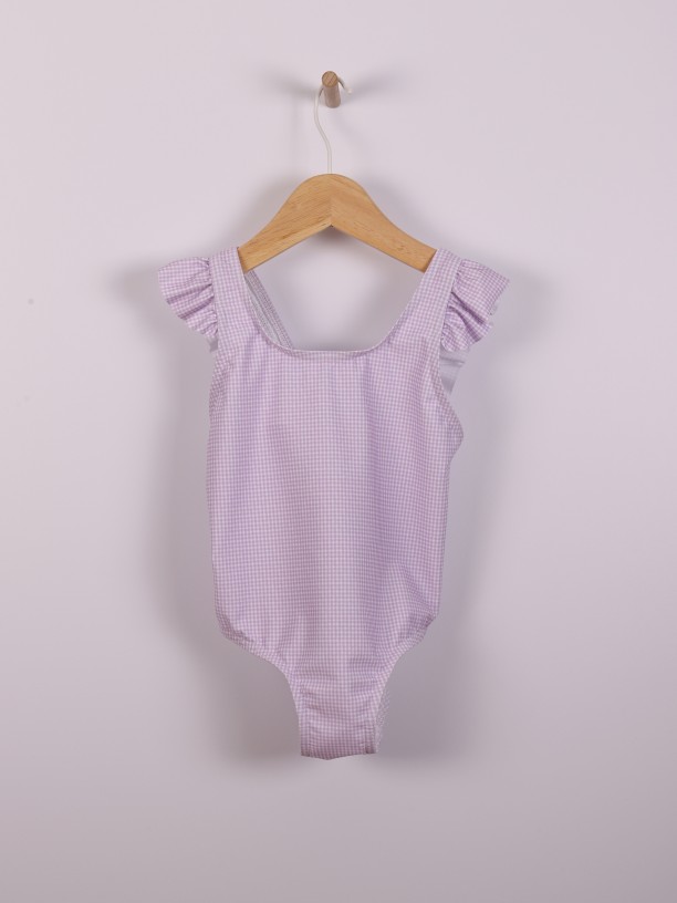 Vichy swimming suit