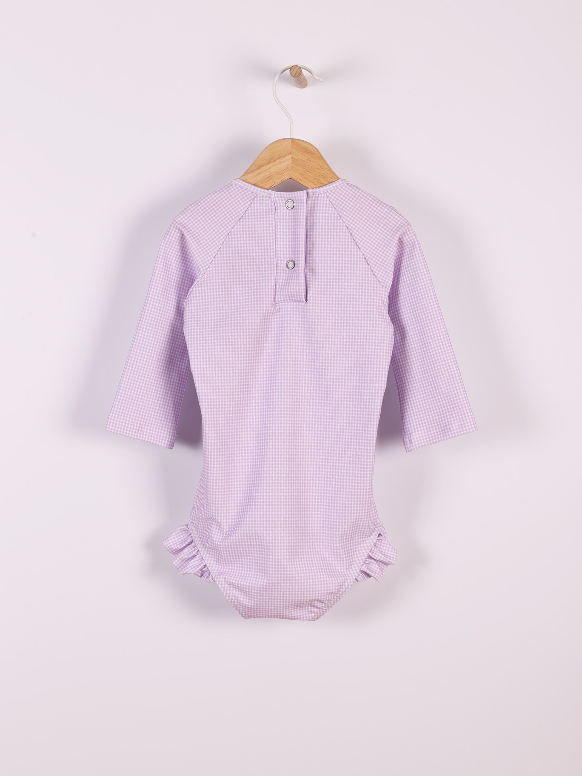 Vichy plaid jumpsuit