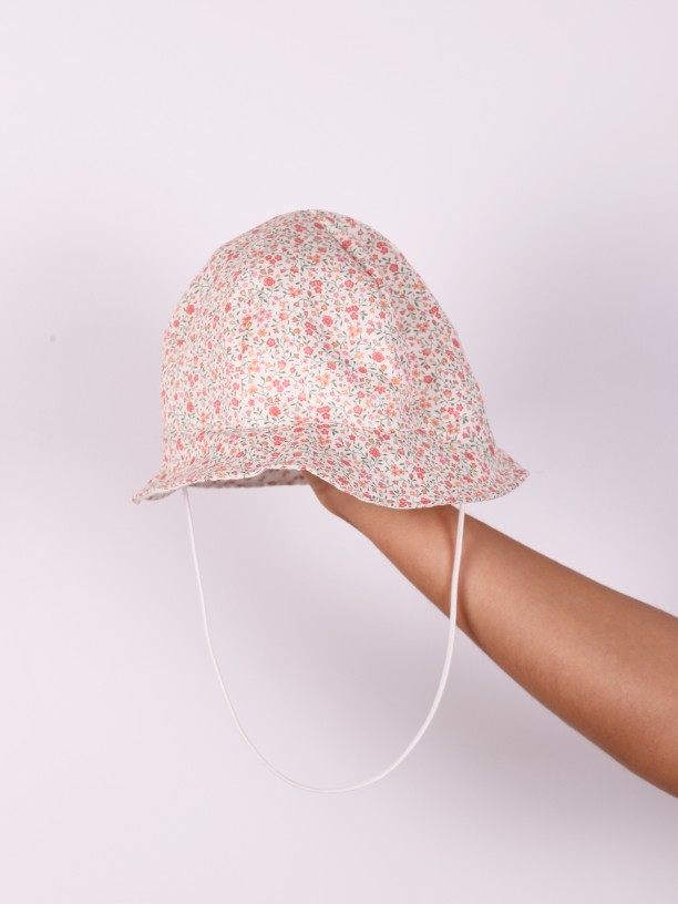 Floral sun hat