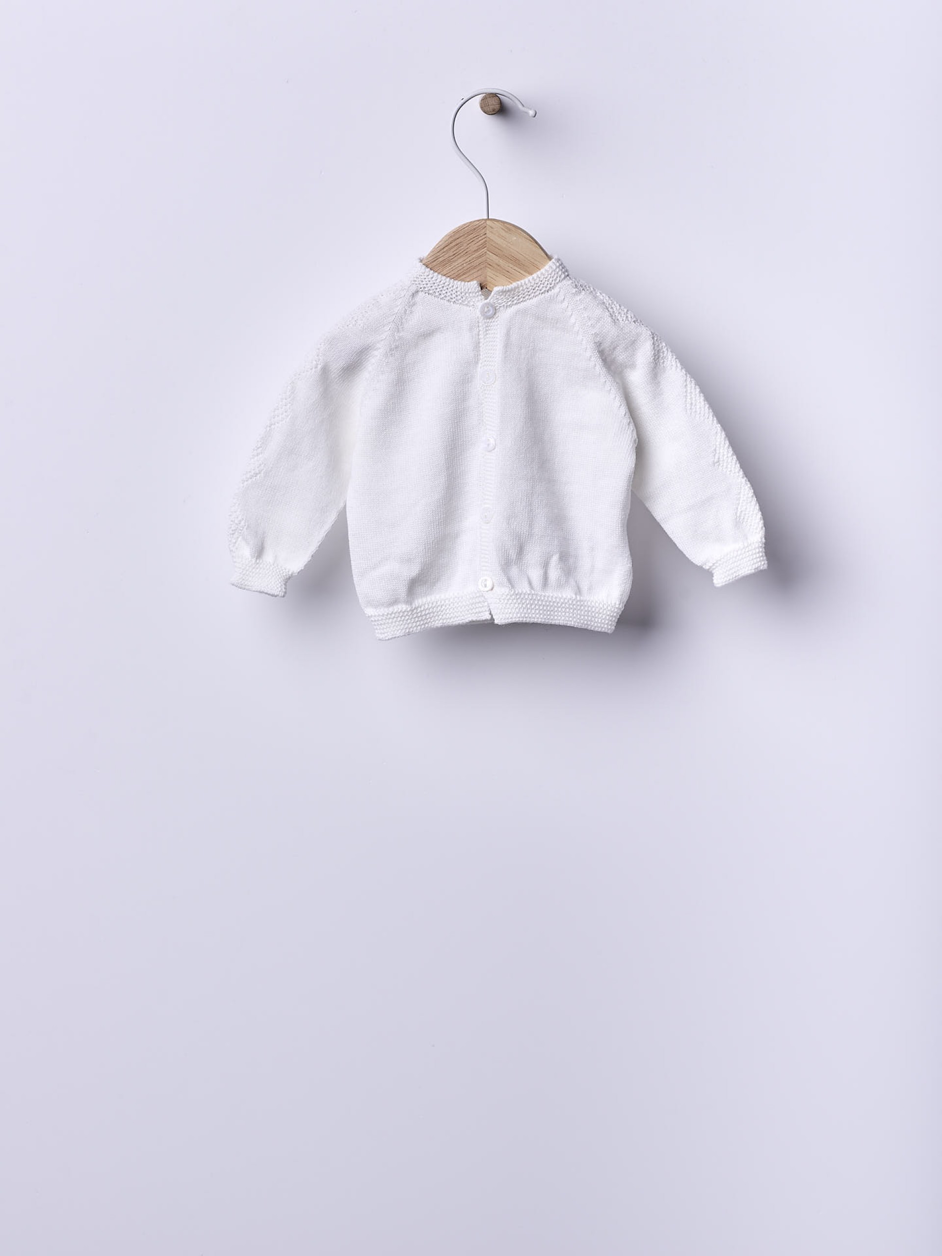 Organic cotton cardigan