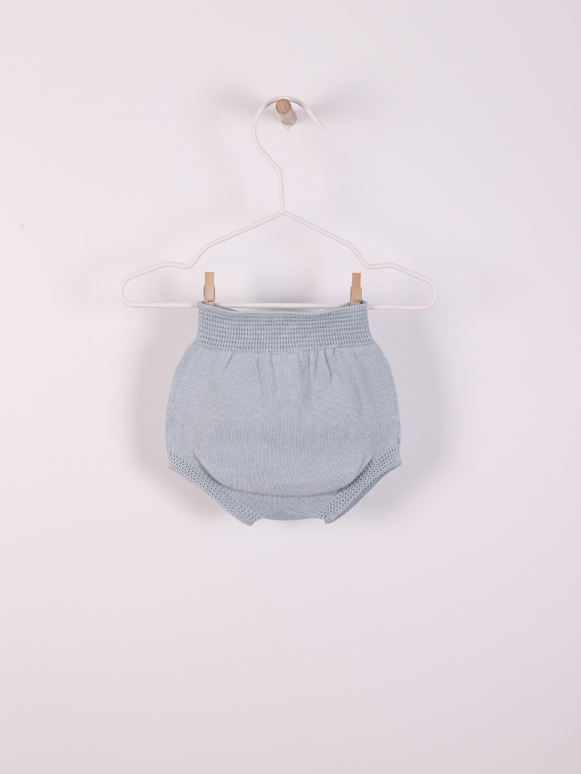 Tapa fralda tricotado