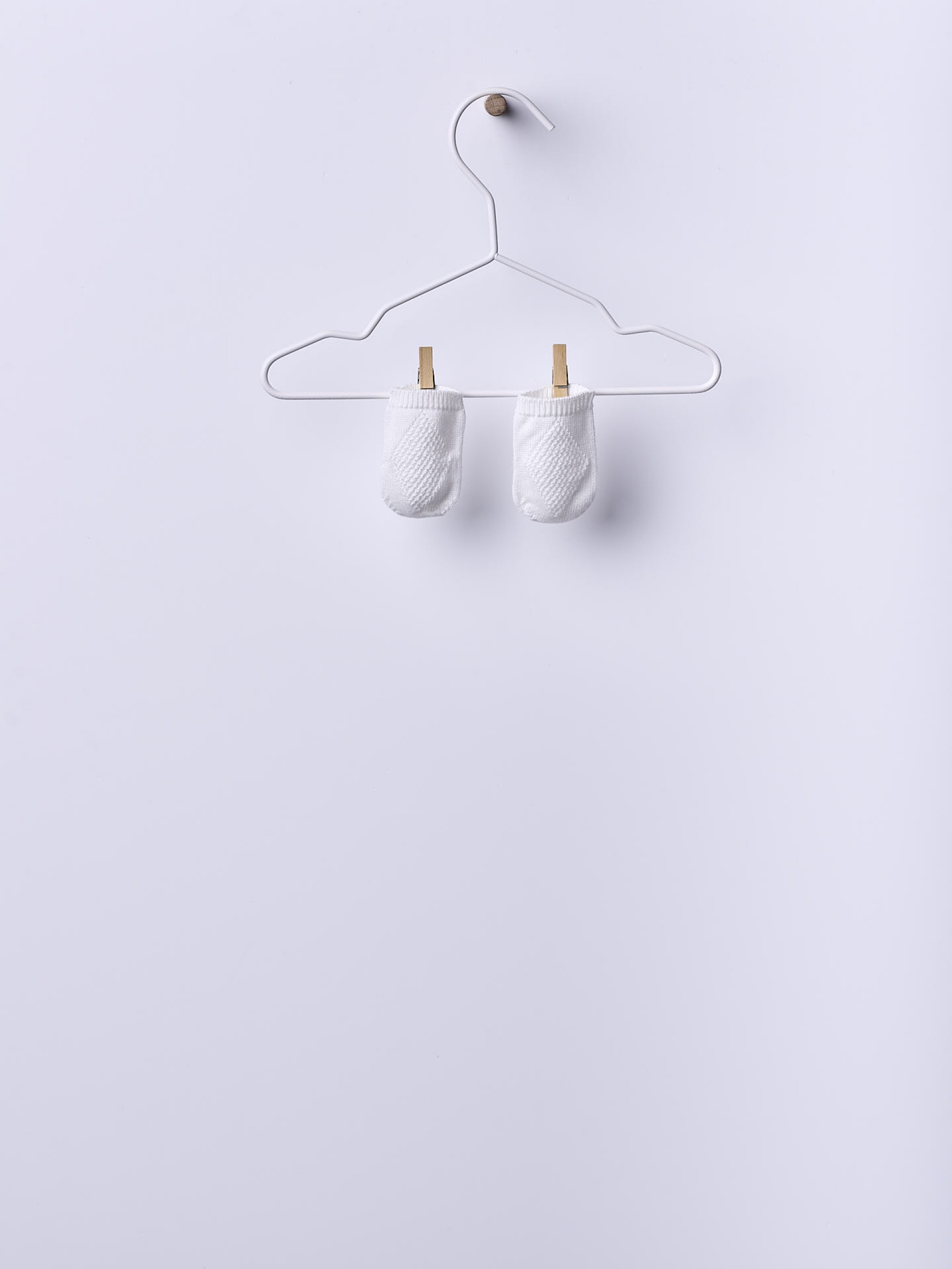 Organic cotton mittens