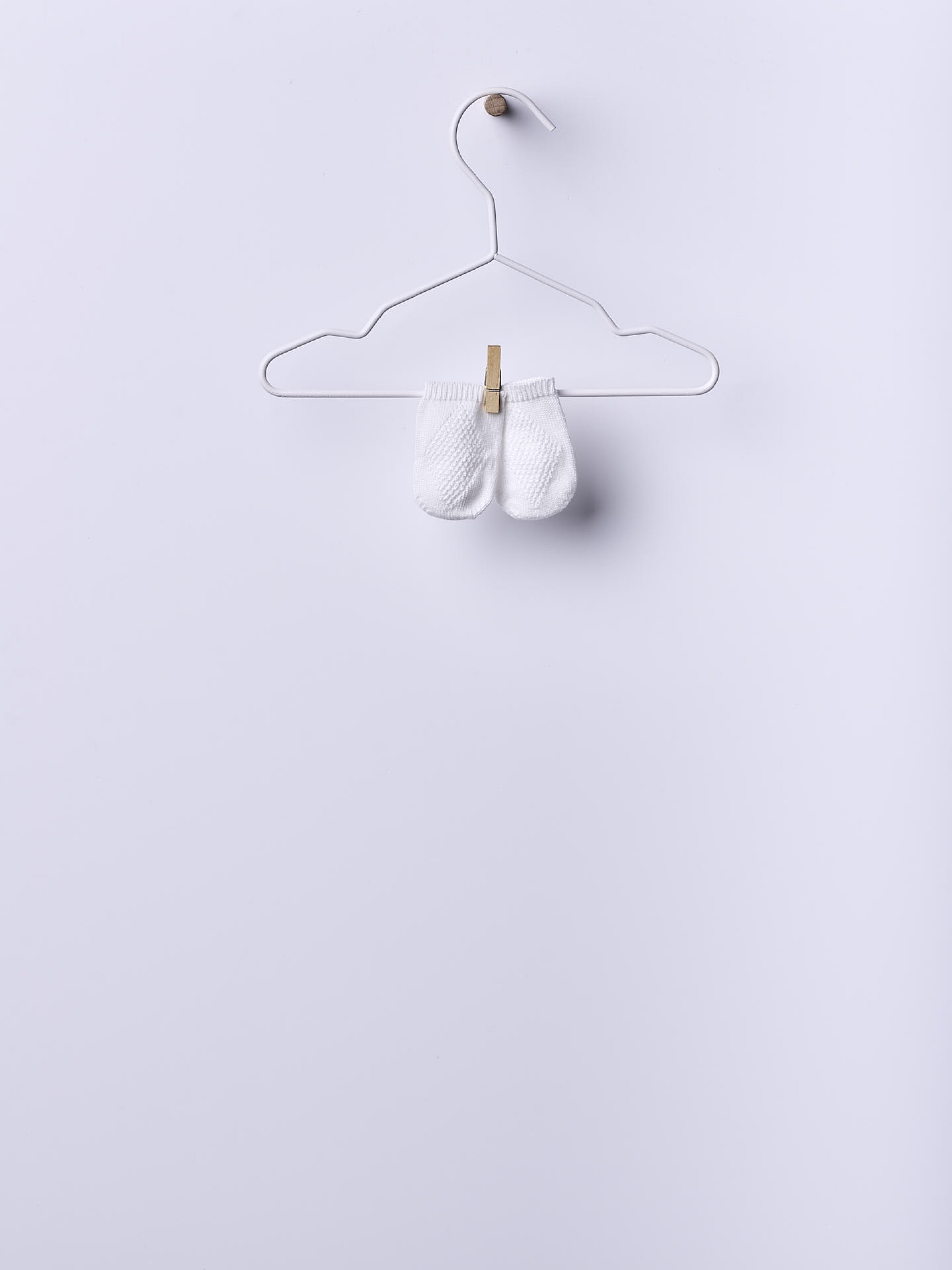 Organic cotton mittens