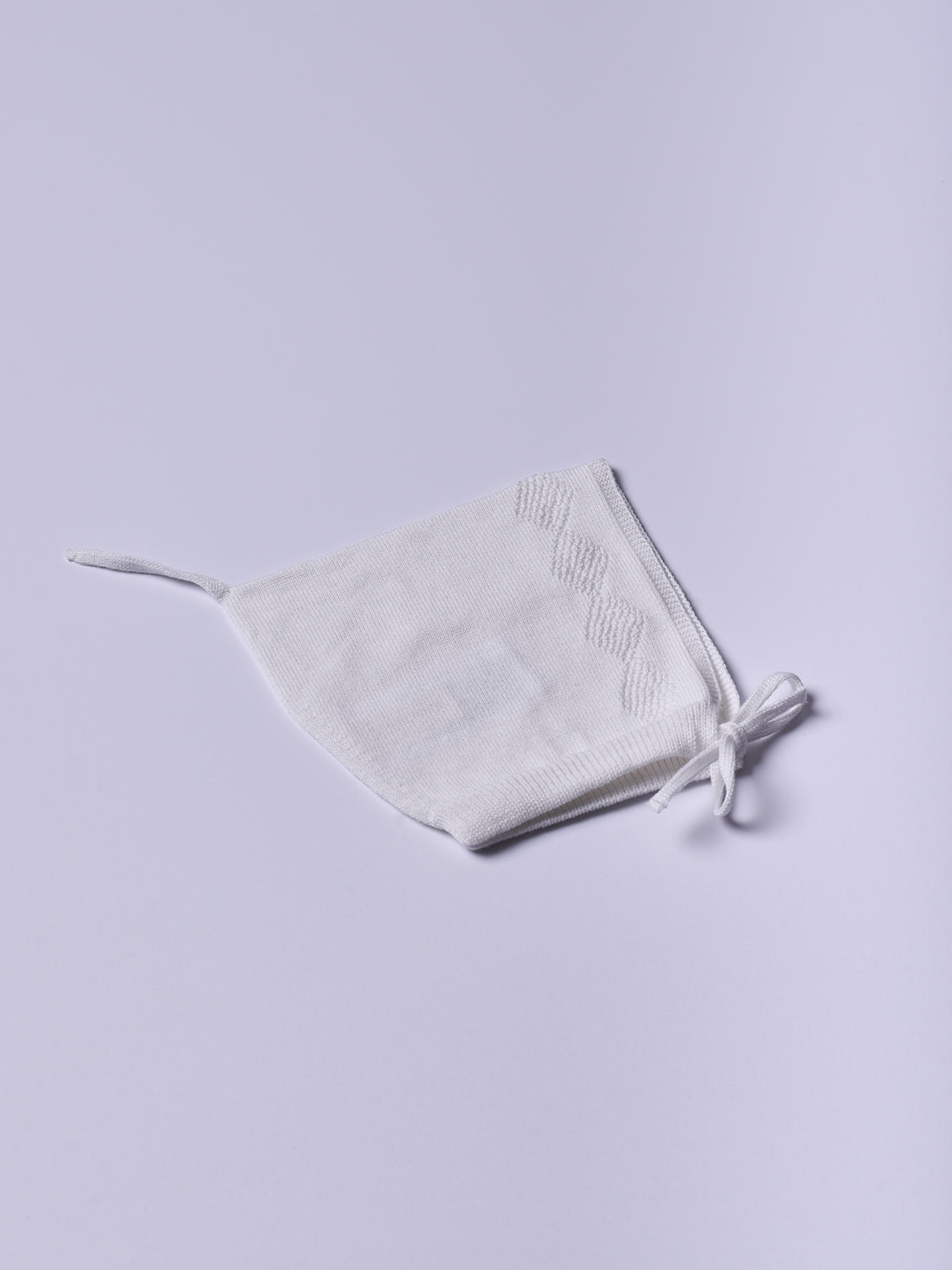 Organic cotton bonnet