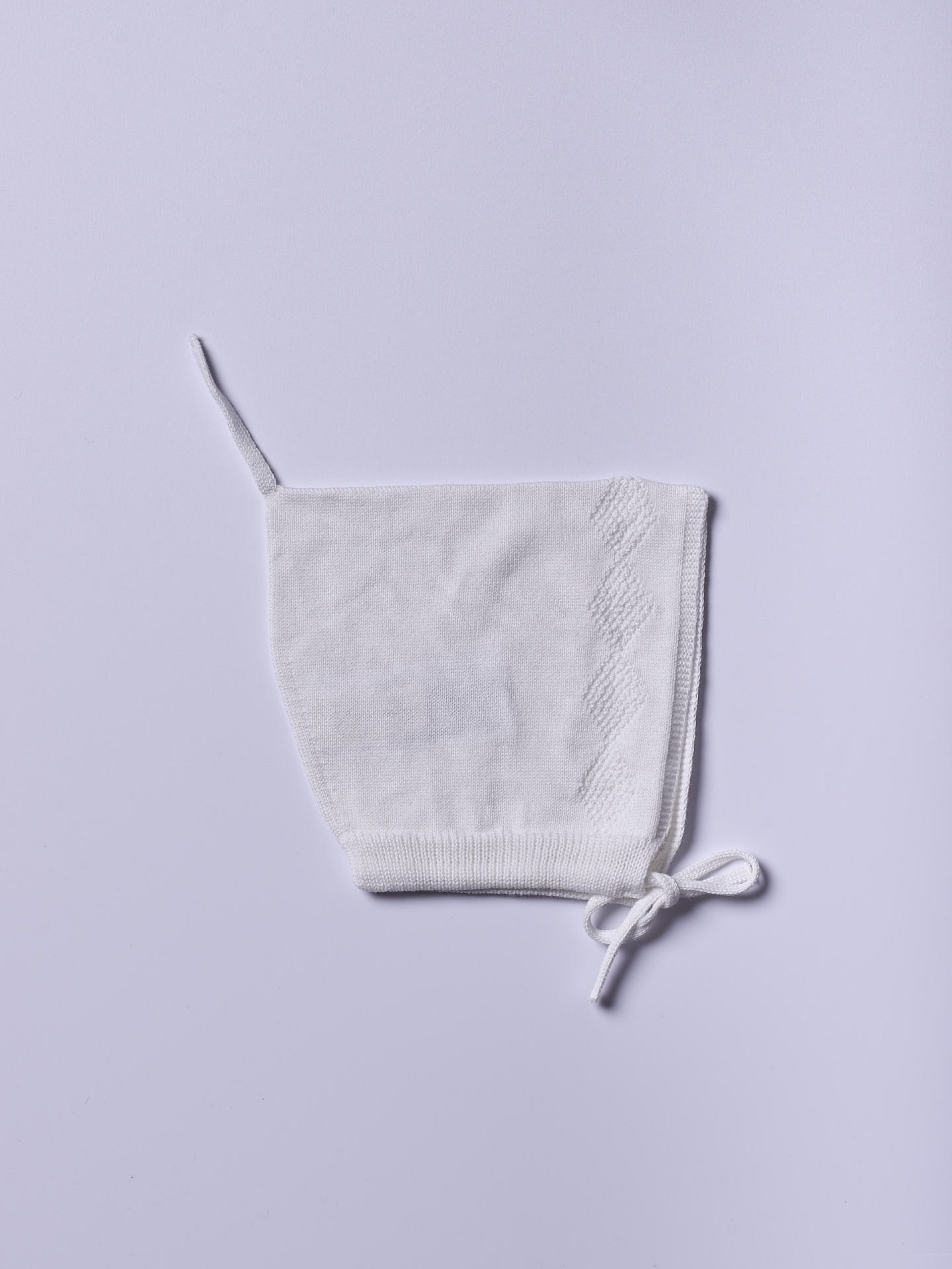 Organic cotton bonnet
