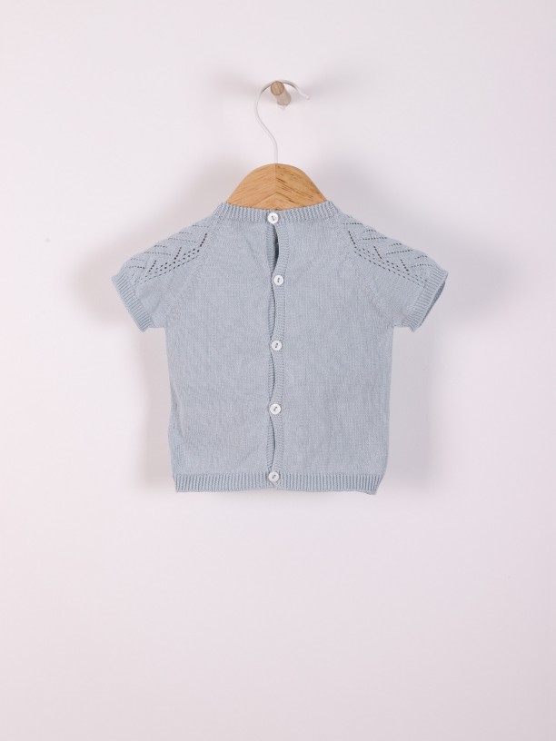 Short-sleeved sweater Short-sleeved sweater
