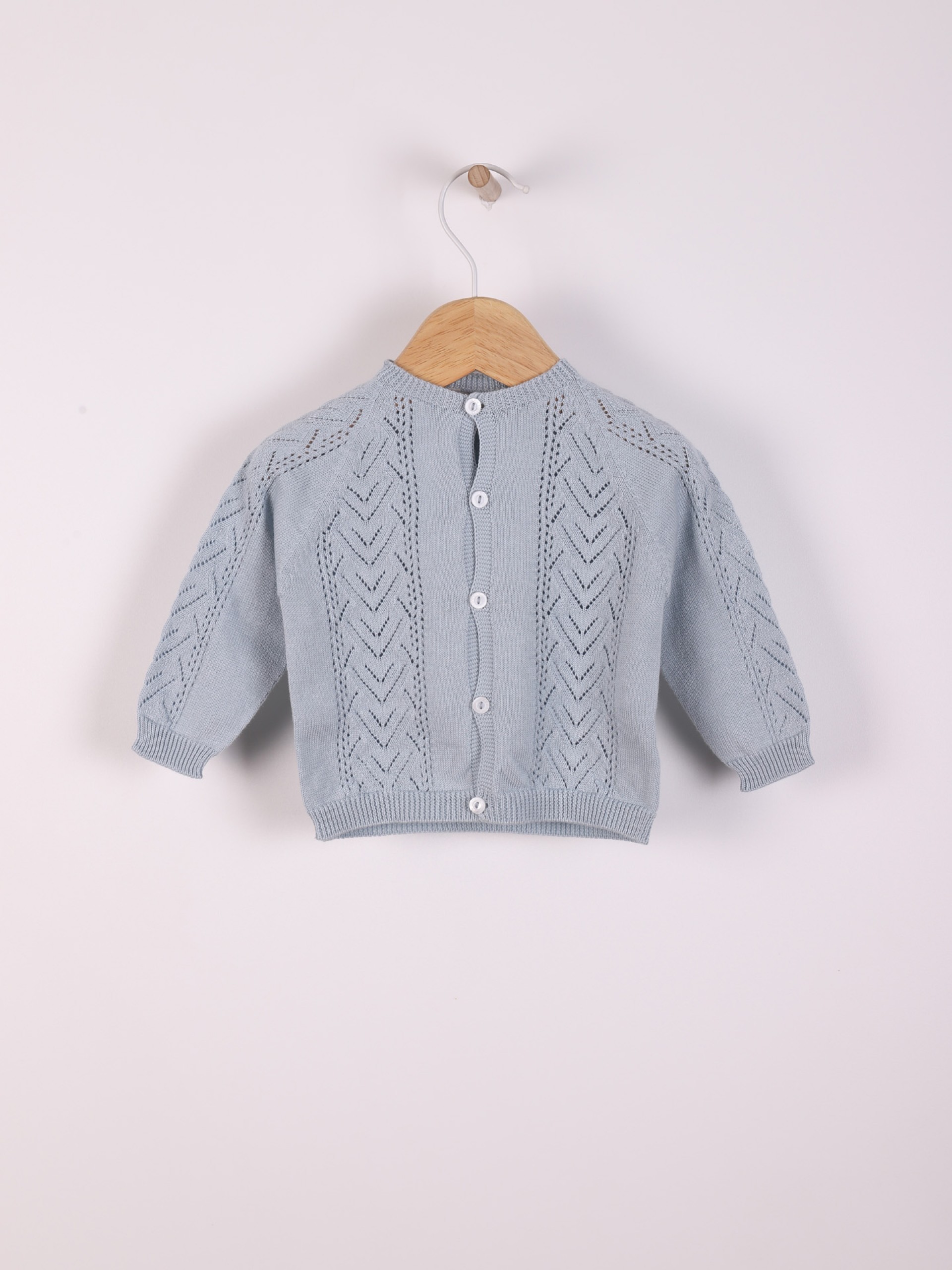 Organic cotton cardigan