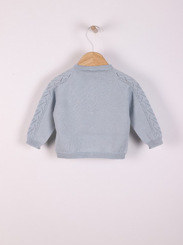 Organic cotton cardigan Organic cotton cardigan