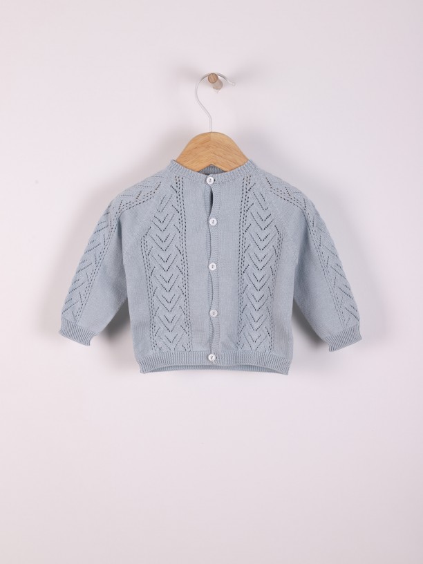 Organic cotton cardigan Organic cotton cardigan