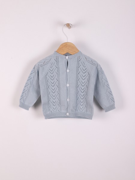 Organic cotton cardigan
