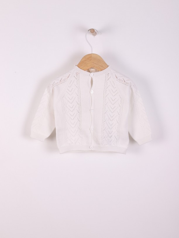 Organic cotton cardigan Organic cotton cardigan