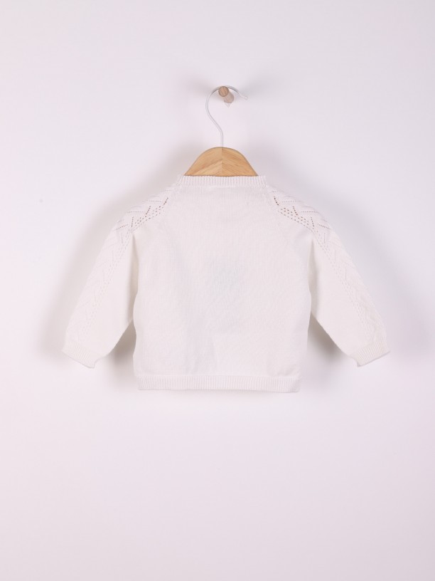 Organic cotton cardigan Organic cotton cardigan