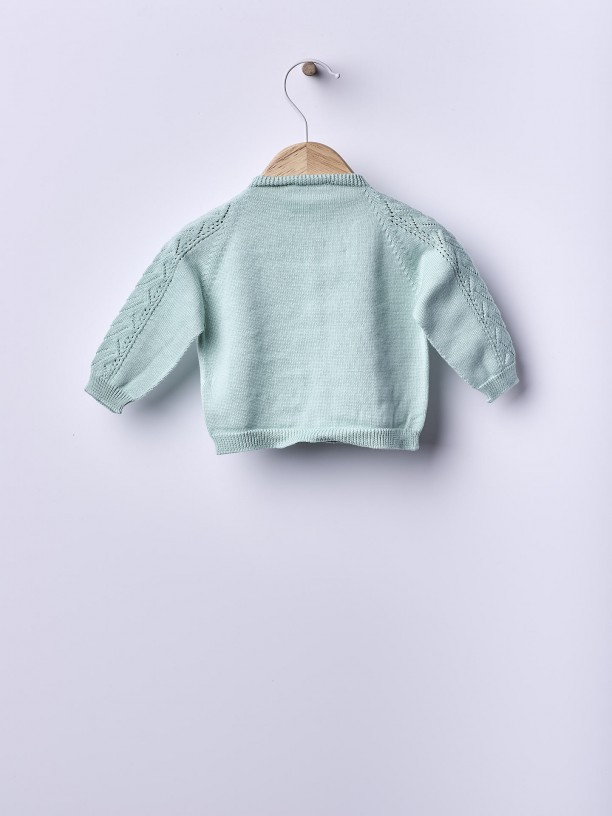 Organic cotton cardigan Organic cotton cardigan