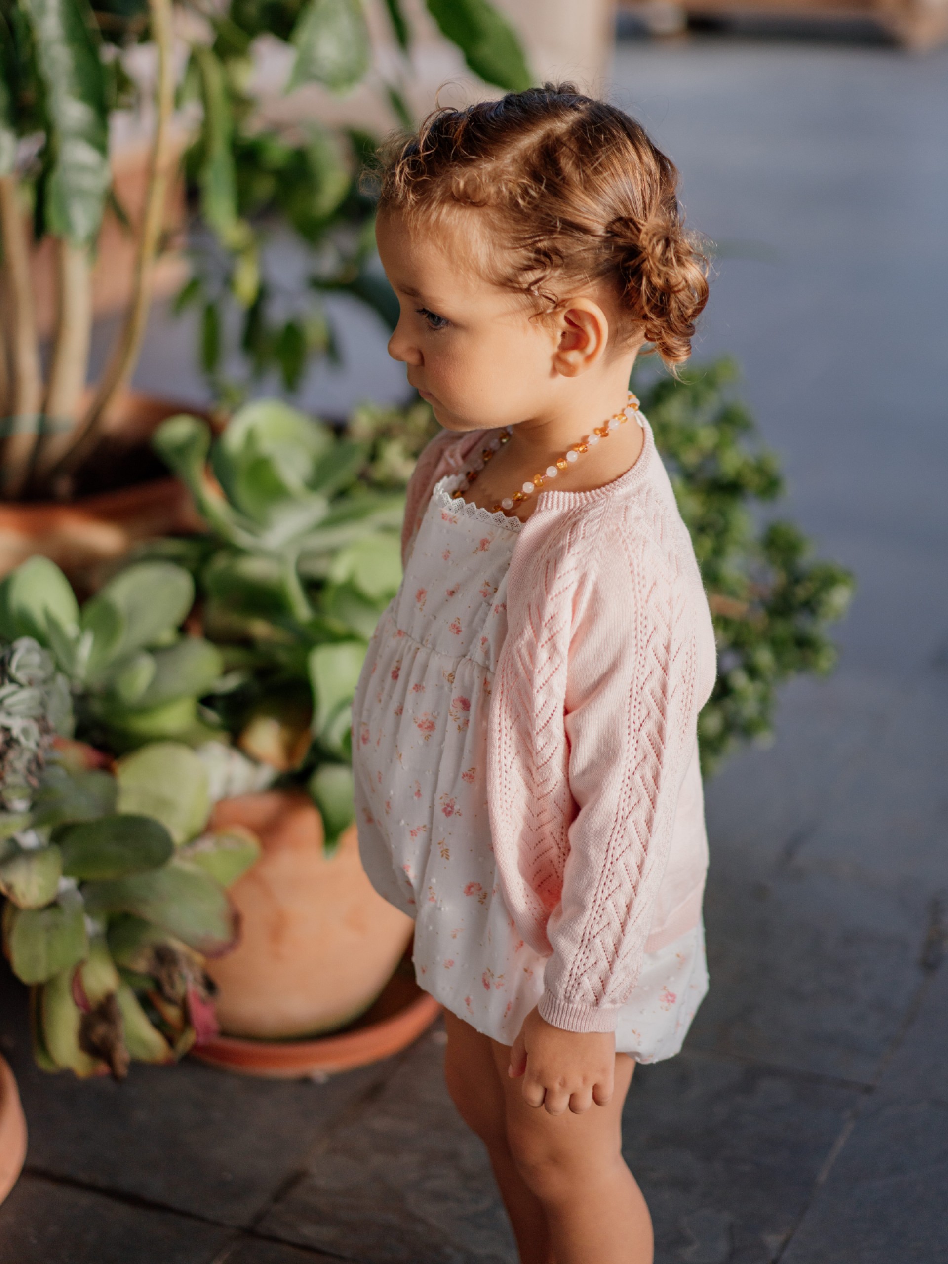 Organic cotton cardigan