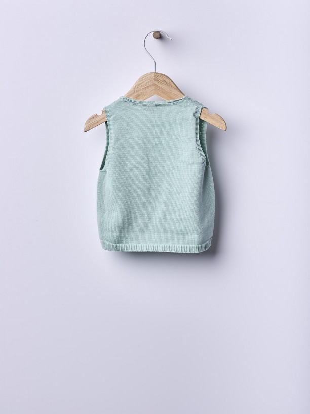 Organic cotton baby vest Organic cotton baby vest