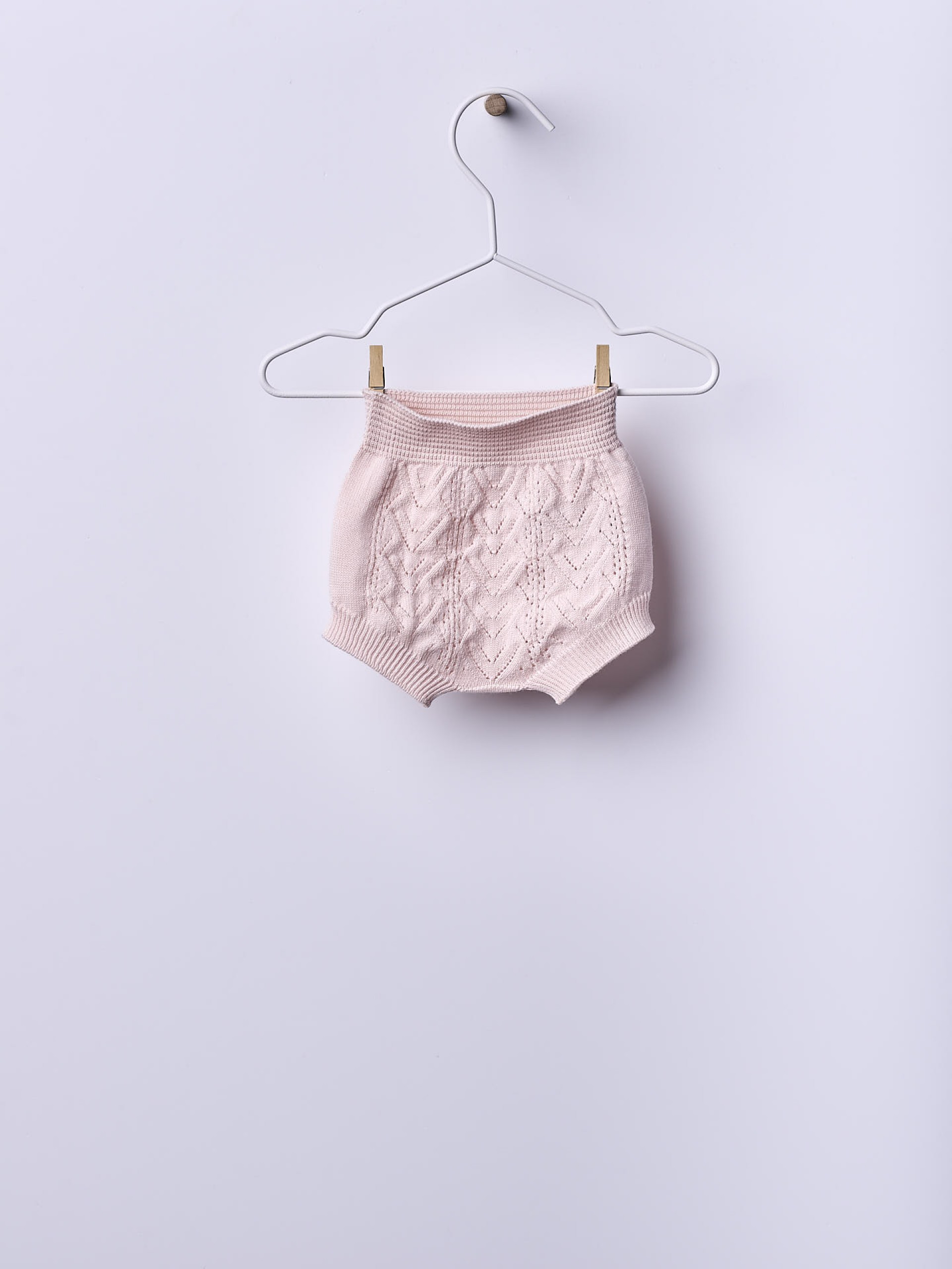 Tapa fralda tricotado