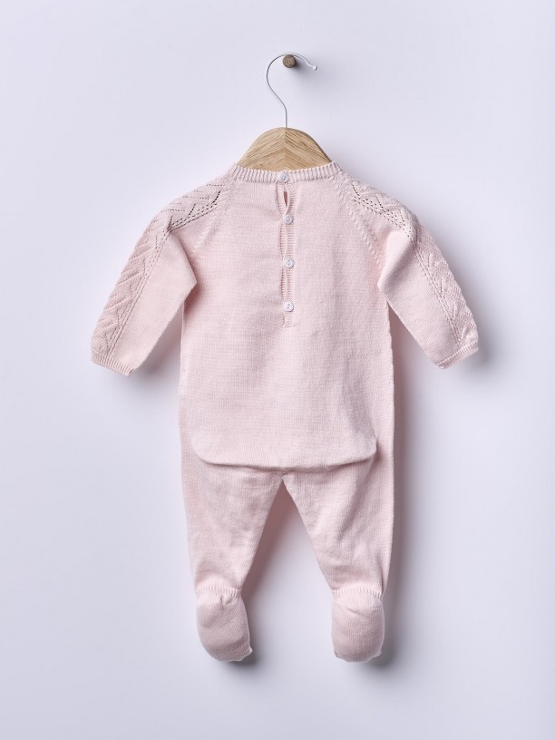 Organic cotton babygrow Organic cotton babygrow