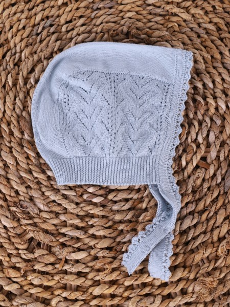 Organic cotton bonnet