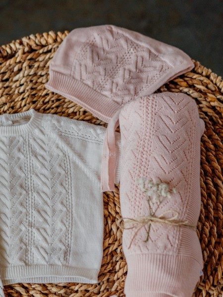Organic cotton bonnet