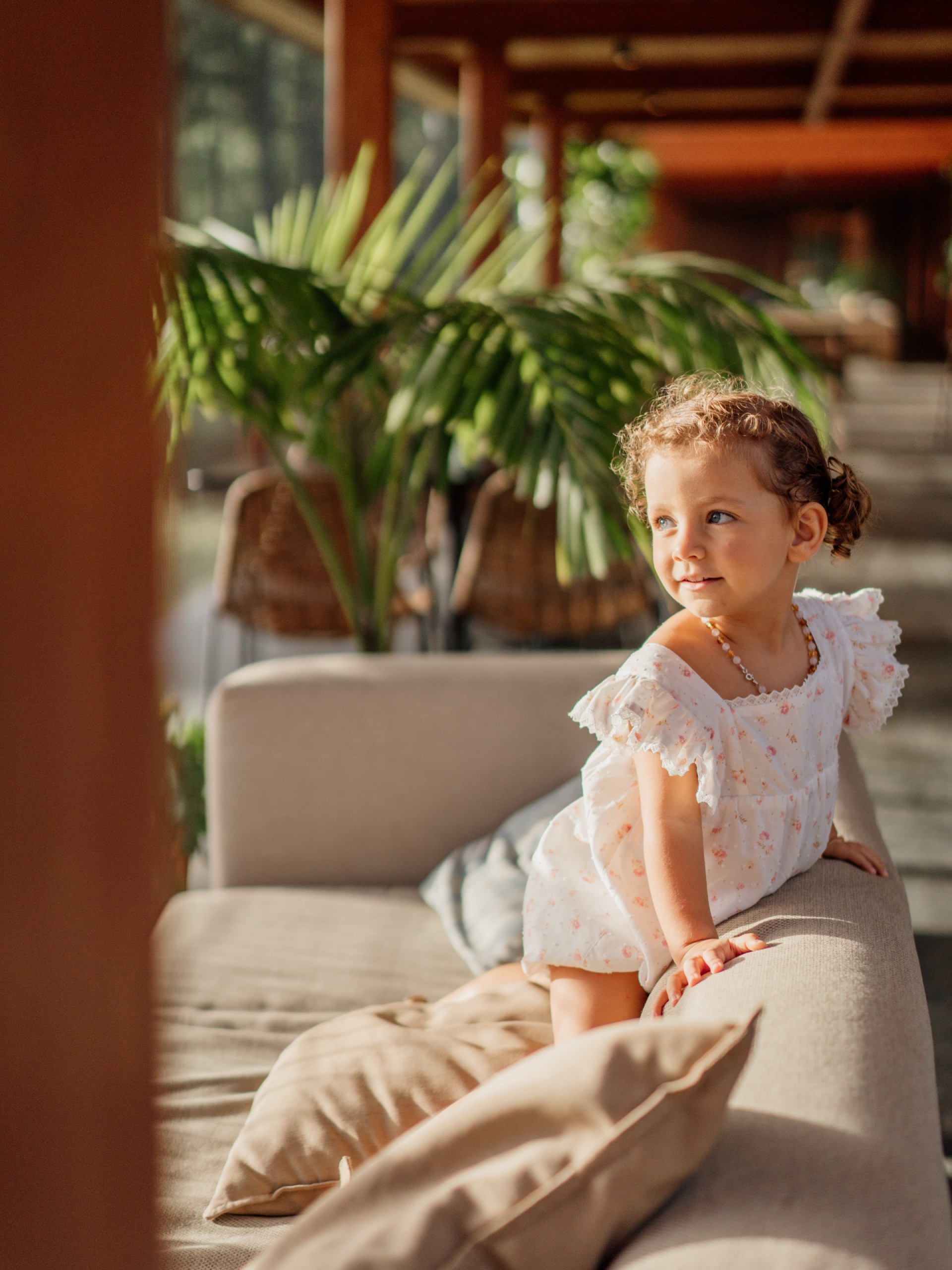 Floral print shortie