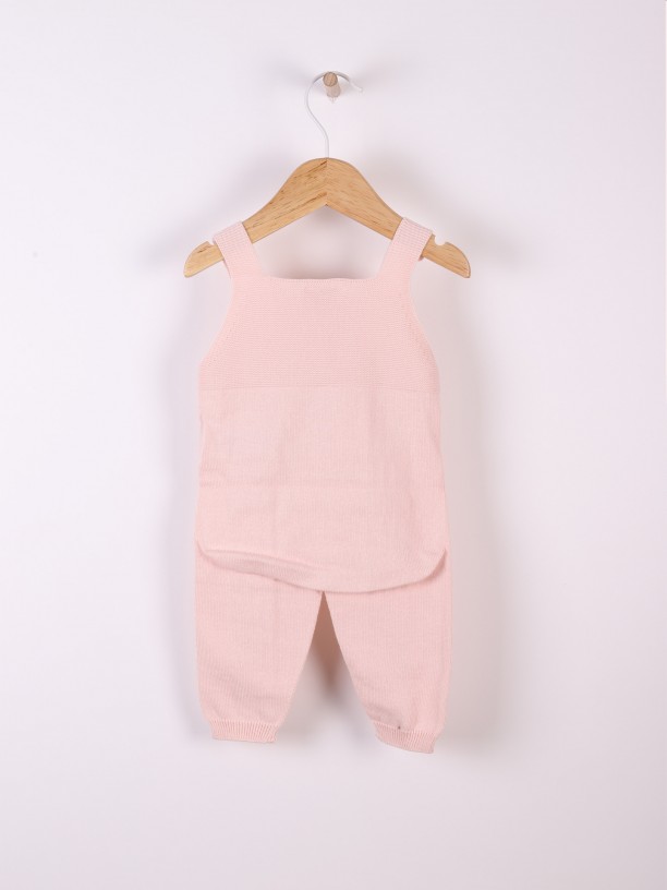 Organic cotton dungarees
