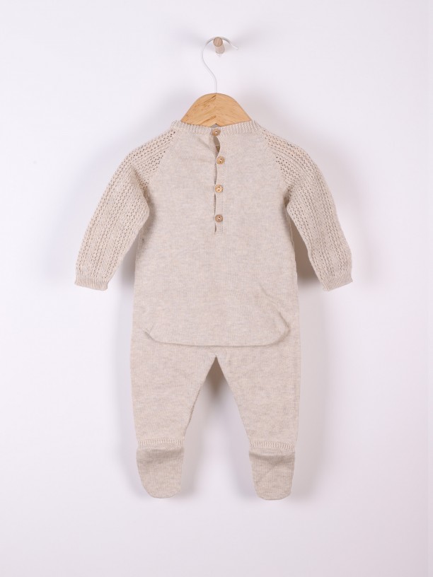 Organic cotton babygrow Organic cotton babygrow
