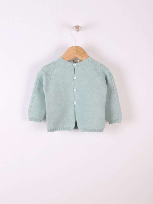 Round-neck cardigan Round-neck cardigan