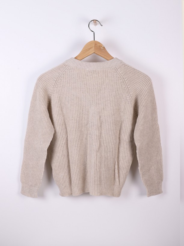 Organic cotton cardigan