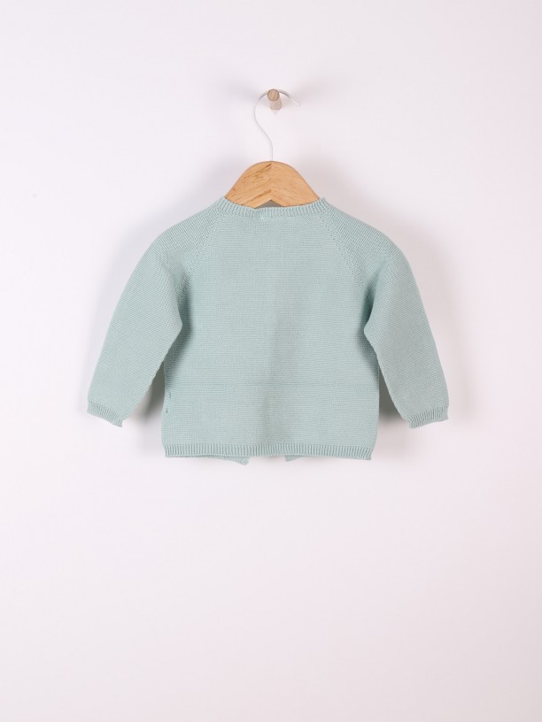 Round-neck cardigan Round-neck cardigan