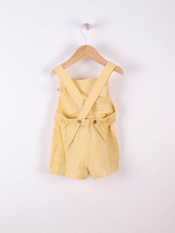 Linen dungarees Linen dungarees