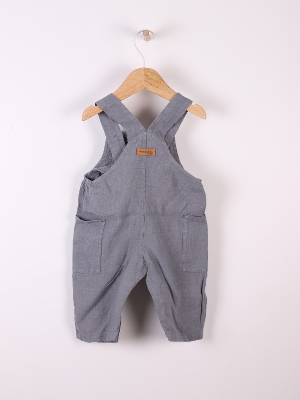 Linen dungarees Linen dungarees