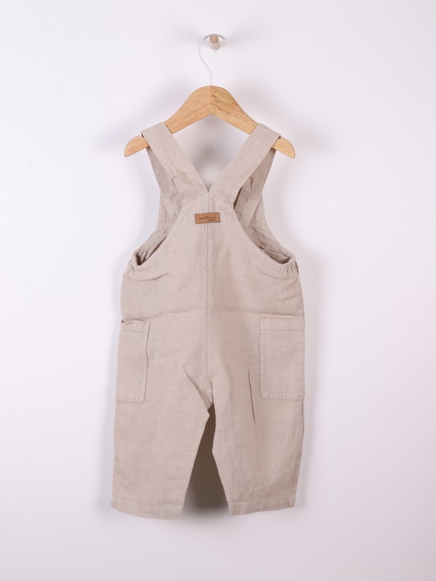 Linen dungarees Linen dungarees