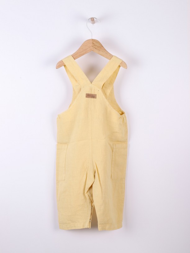 Linen dungarees Linen dungarees