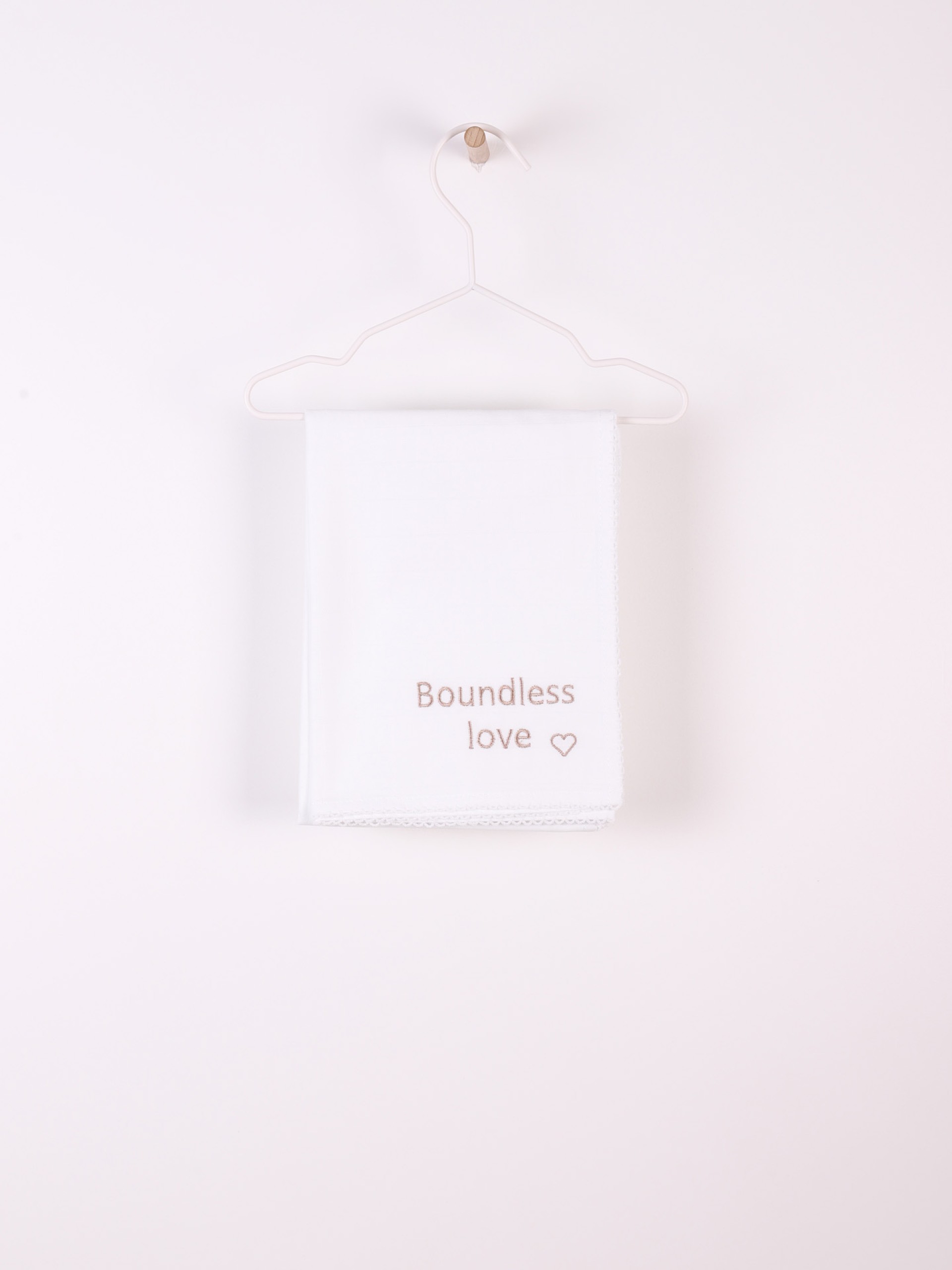 "Boundless love" swaddle