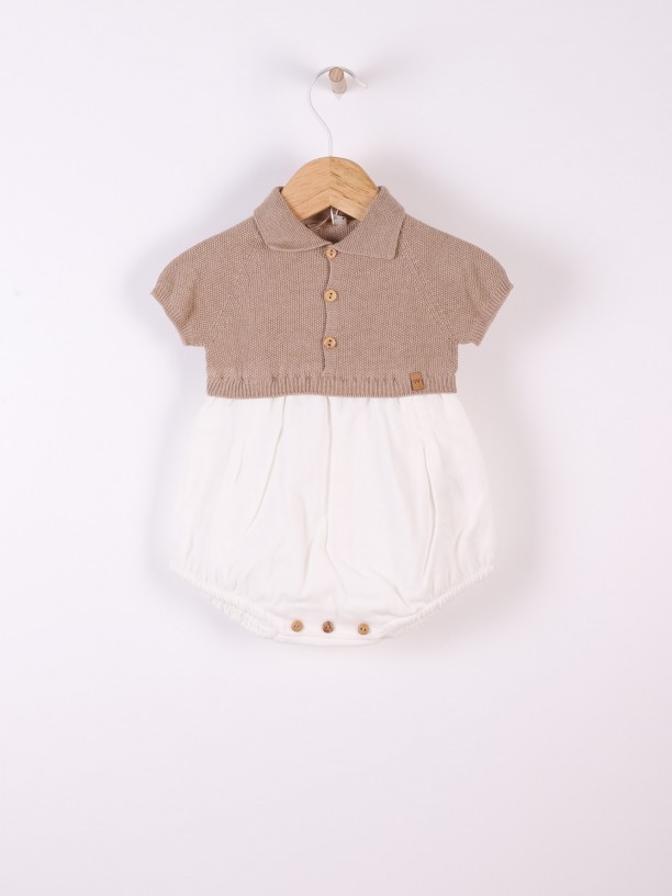 Fofo polo tricotado