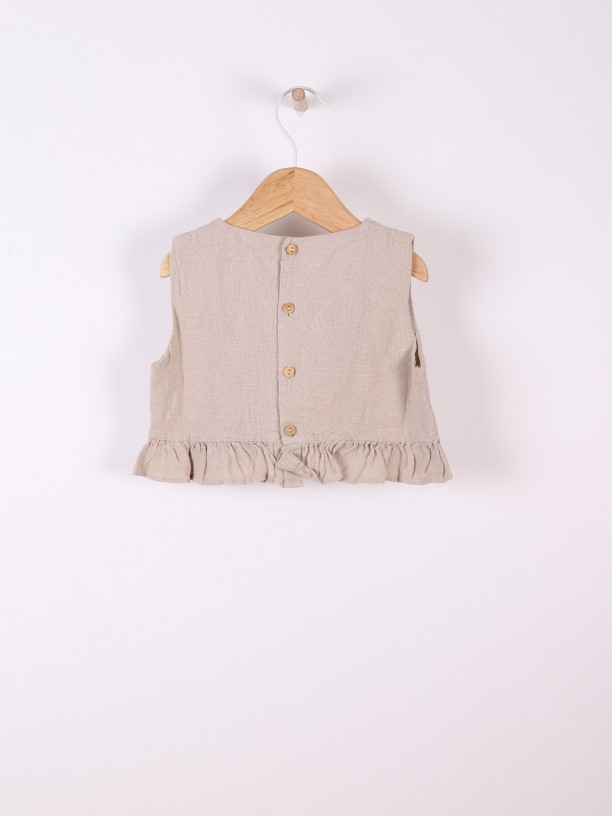 Blusa de linho