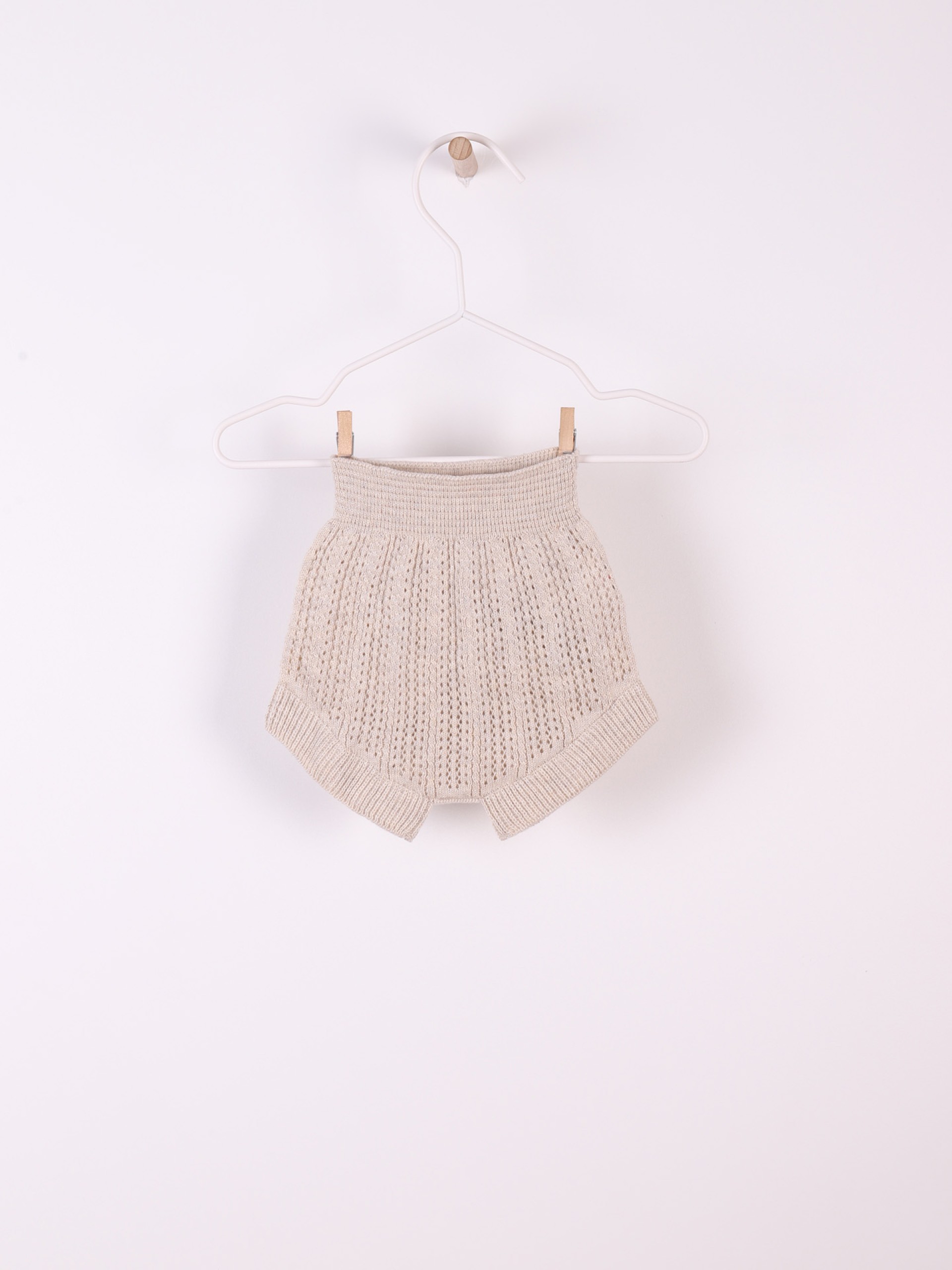 Tapa fralda tricotado