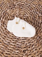 Cotton knitted booties Cotton knitted booties