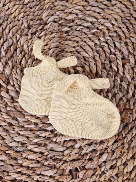 Organic cotton booties
