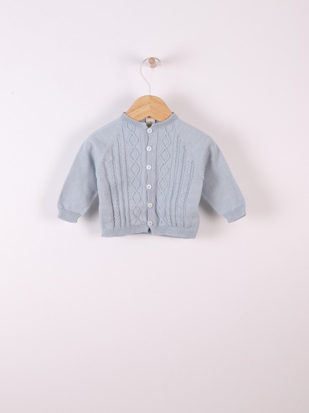 Organic cotton cardigan Organic cotton cardigan