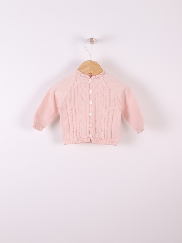 Organic cotton cardigan Organic cotton cardigan