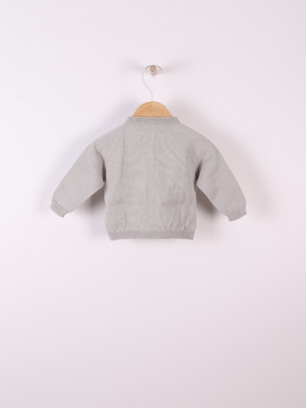 Organic cotton cardigan Organic cotton cardigan