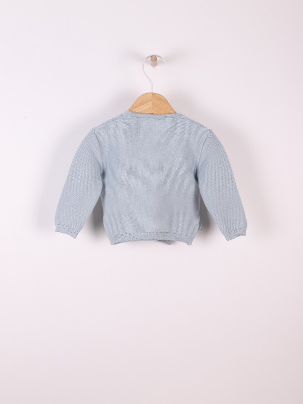 Organic cotton cardigan