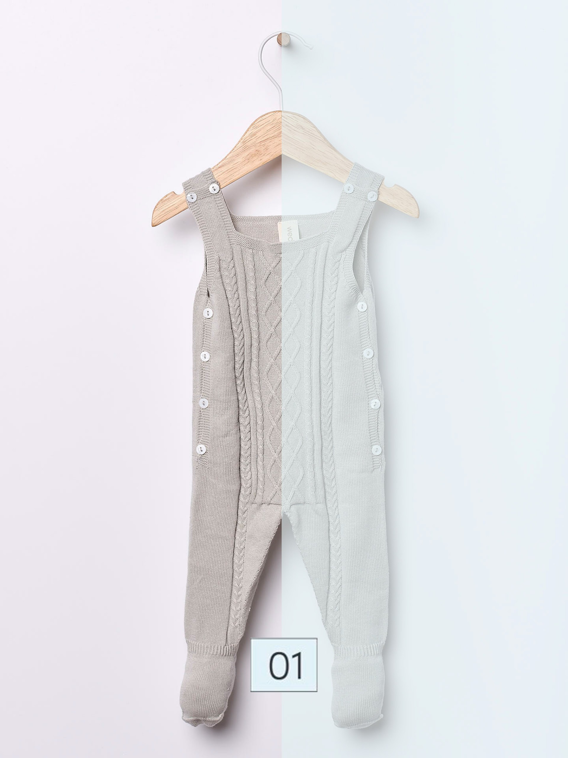 Organic cotton dungarees