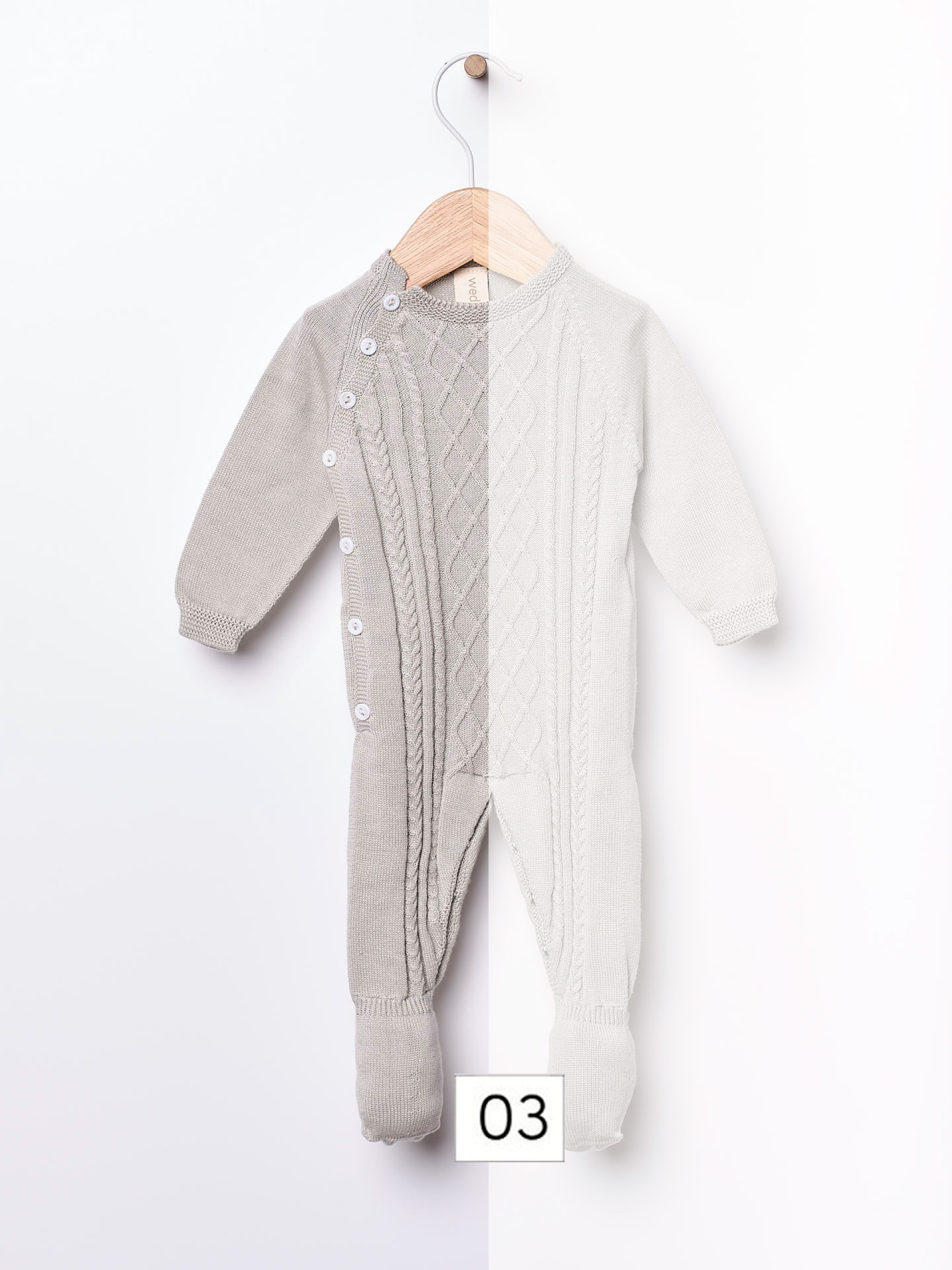 Organic cotton babygrow