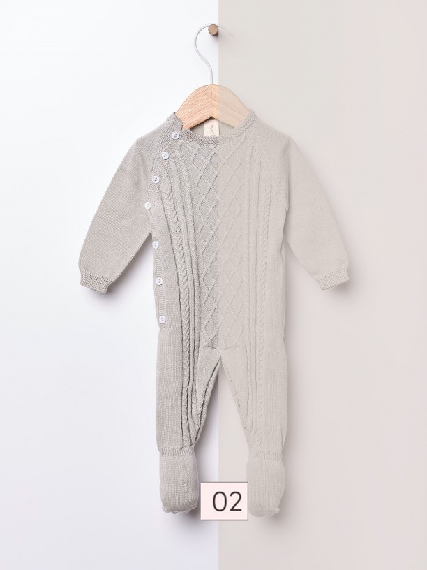 Organic cotton babygrow Organic cotton babygrow