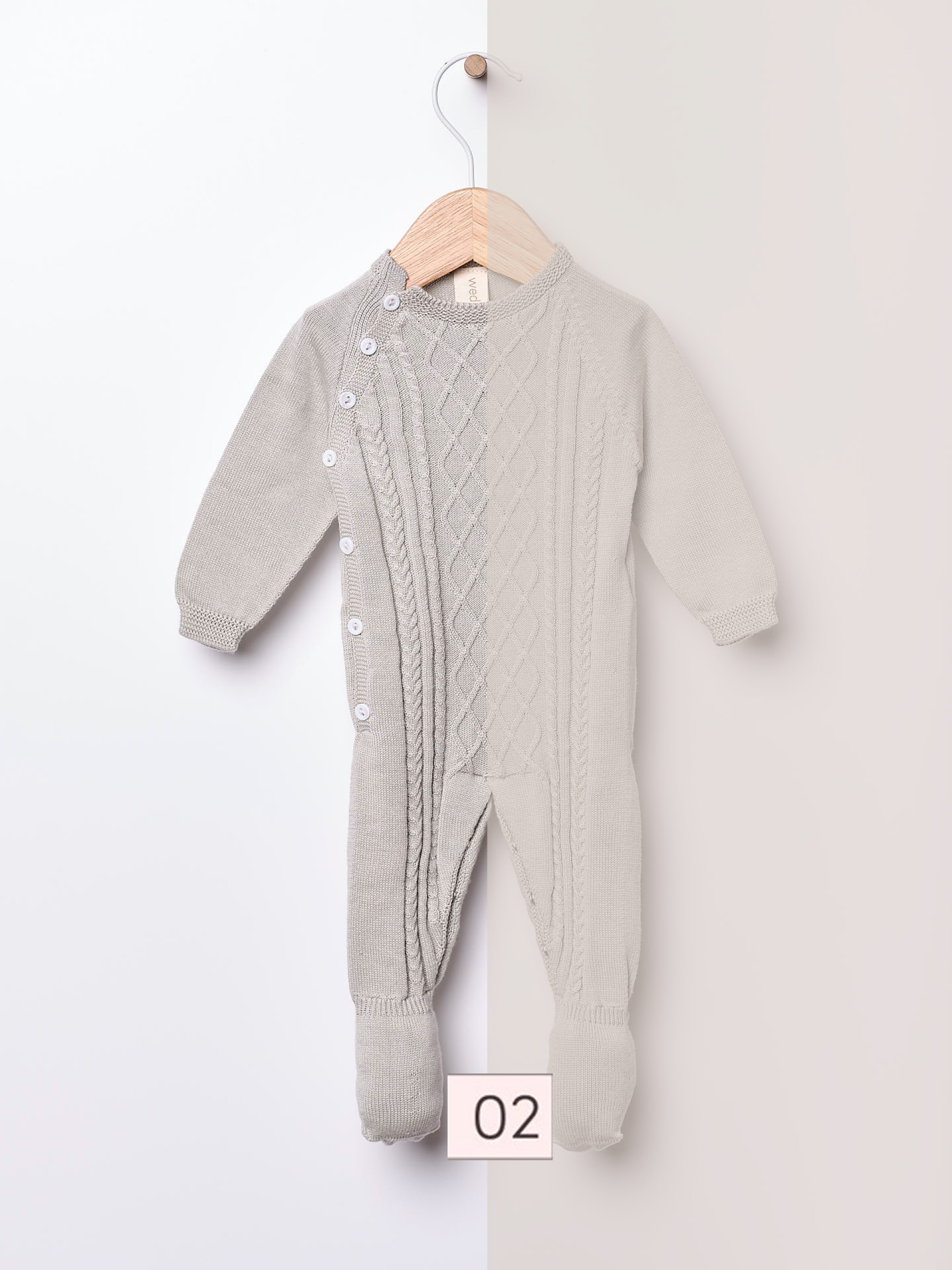 Organic cotton babygrow