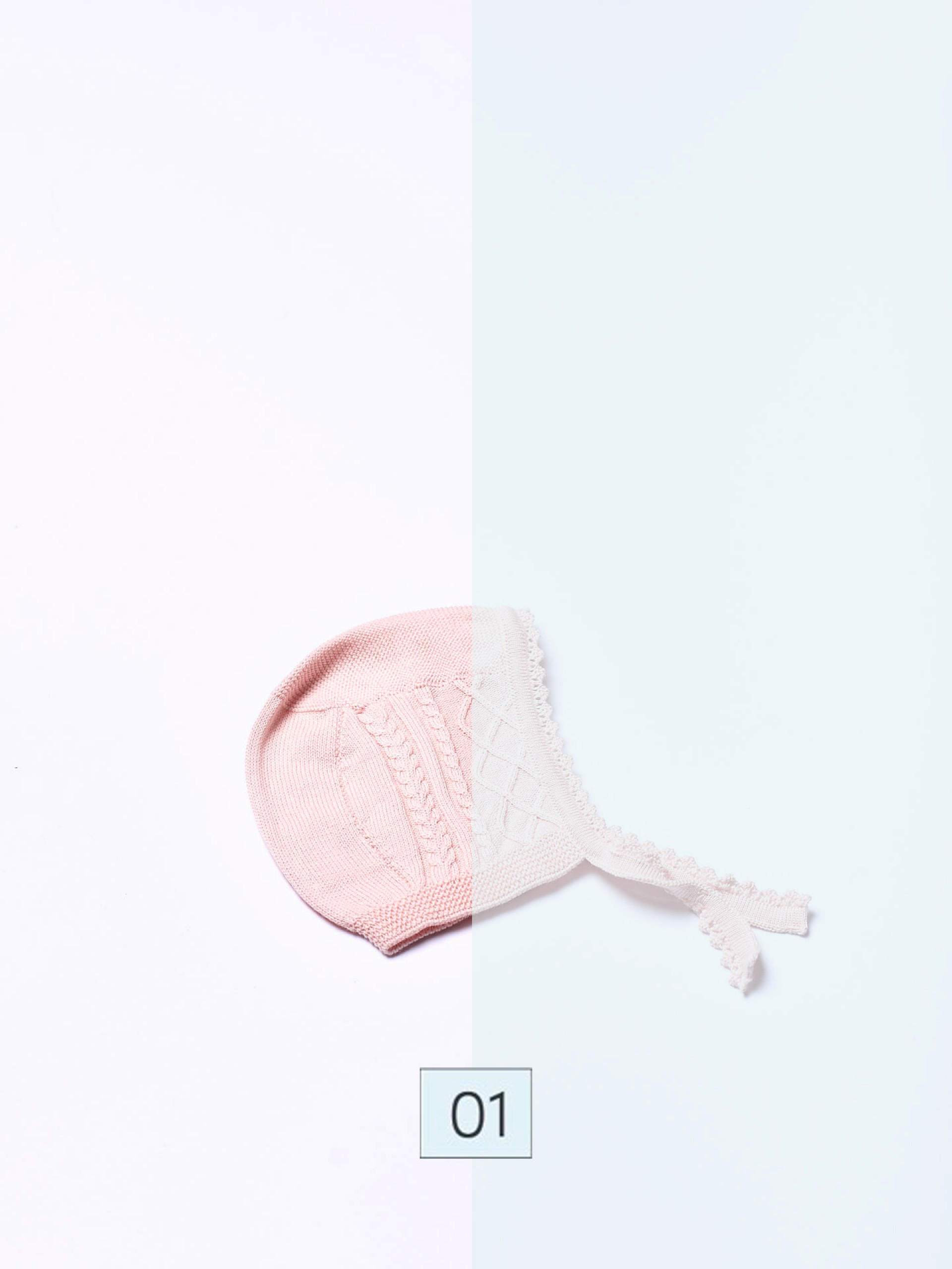 Touca de algodão orgânico